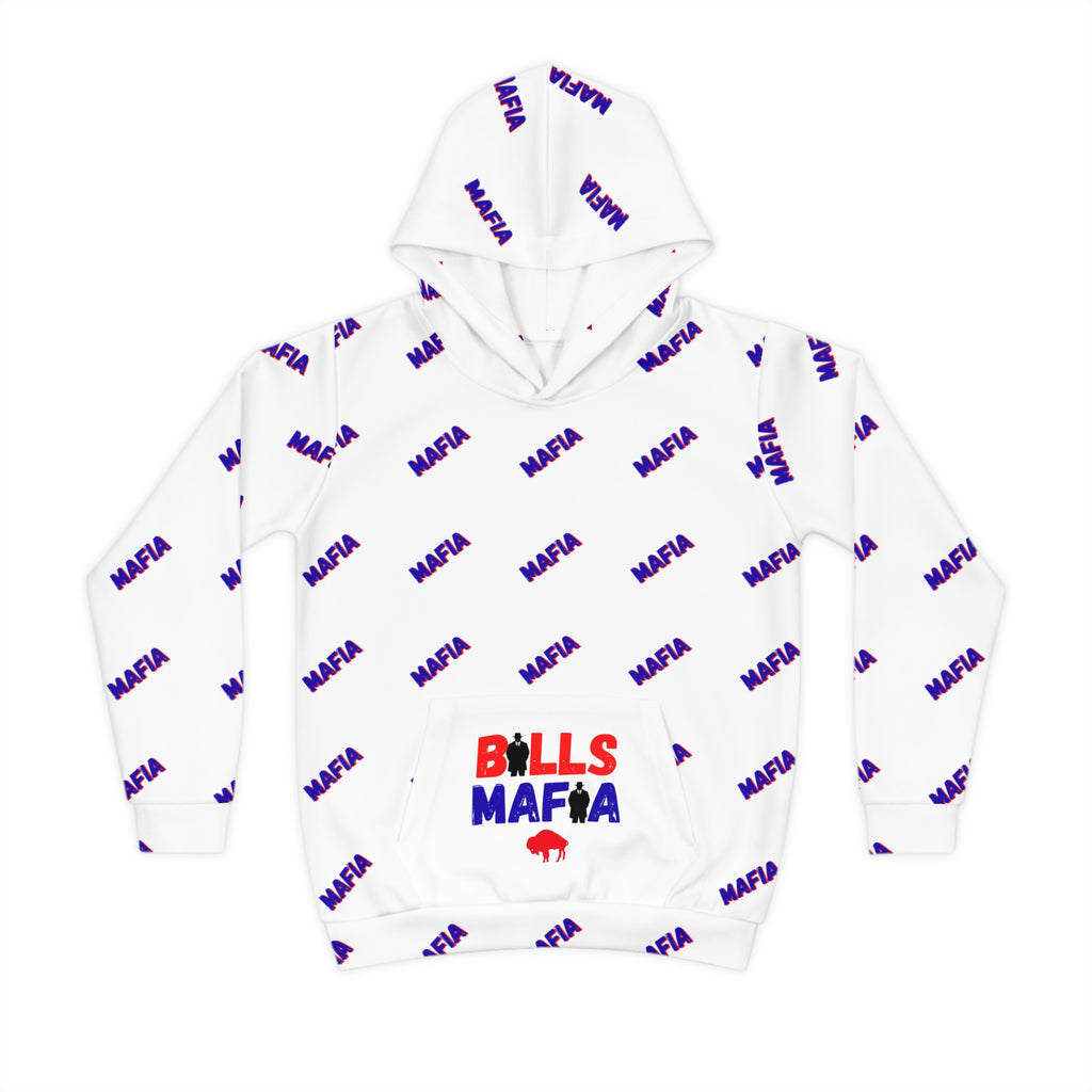 Bills Mafia Children's Hoodie - Fun Apparel for Young Fans, Sports Sweatshirt, Gift for Kids, Family Gatherings, Game Day